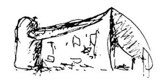 Le Corbusier - Ronchamp Concept Sketch (1950) - Listening to Site and Light
